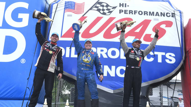 NHRA: Capps takes 75th career win; Brown, Glenn also triumph at Brainerd (plus full stats, VIDEOS)
